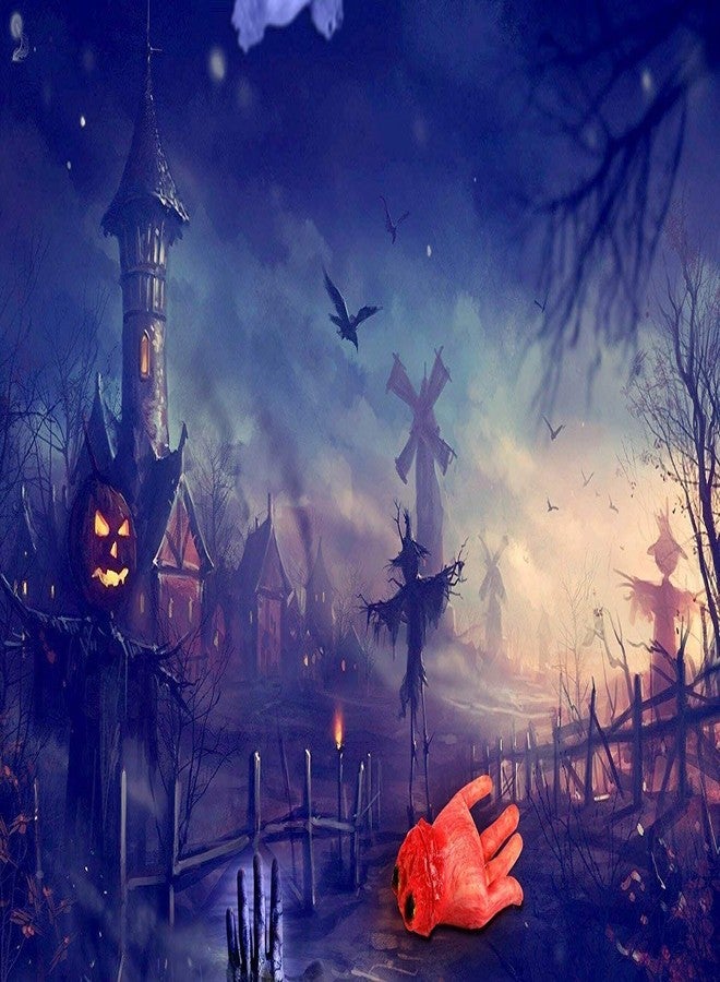 Sage Square Fake Cosmetic Arm Hand for Prank Halloween Party Props Cosplay Decorations (Short Hand with Broken Finger) (Multicolor) - Image 5